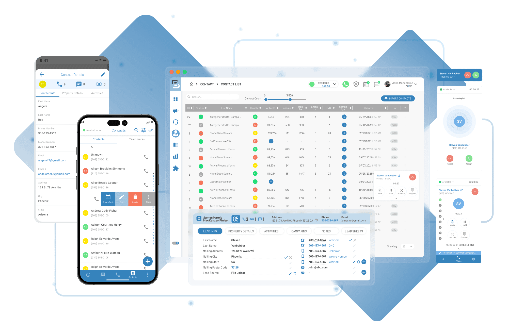 BatchDialer — diseño de producto