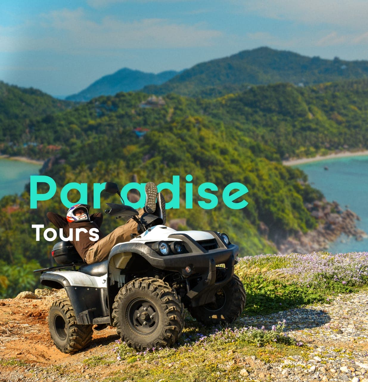 Excursión en quad con la marca Paradise Tours