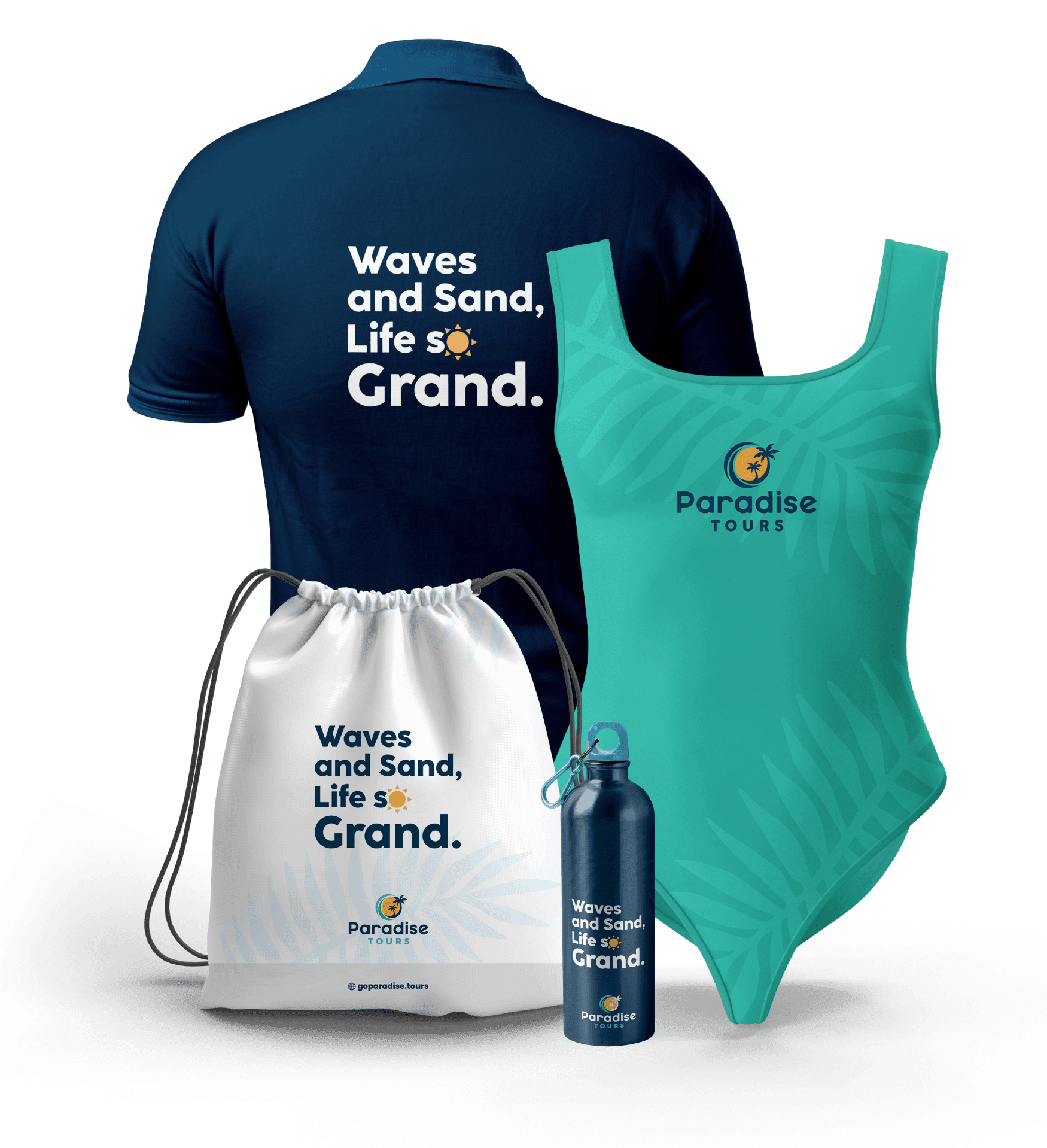 Merchandising de Paradise Tours