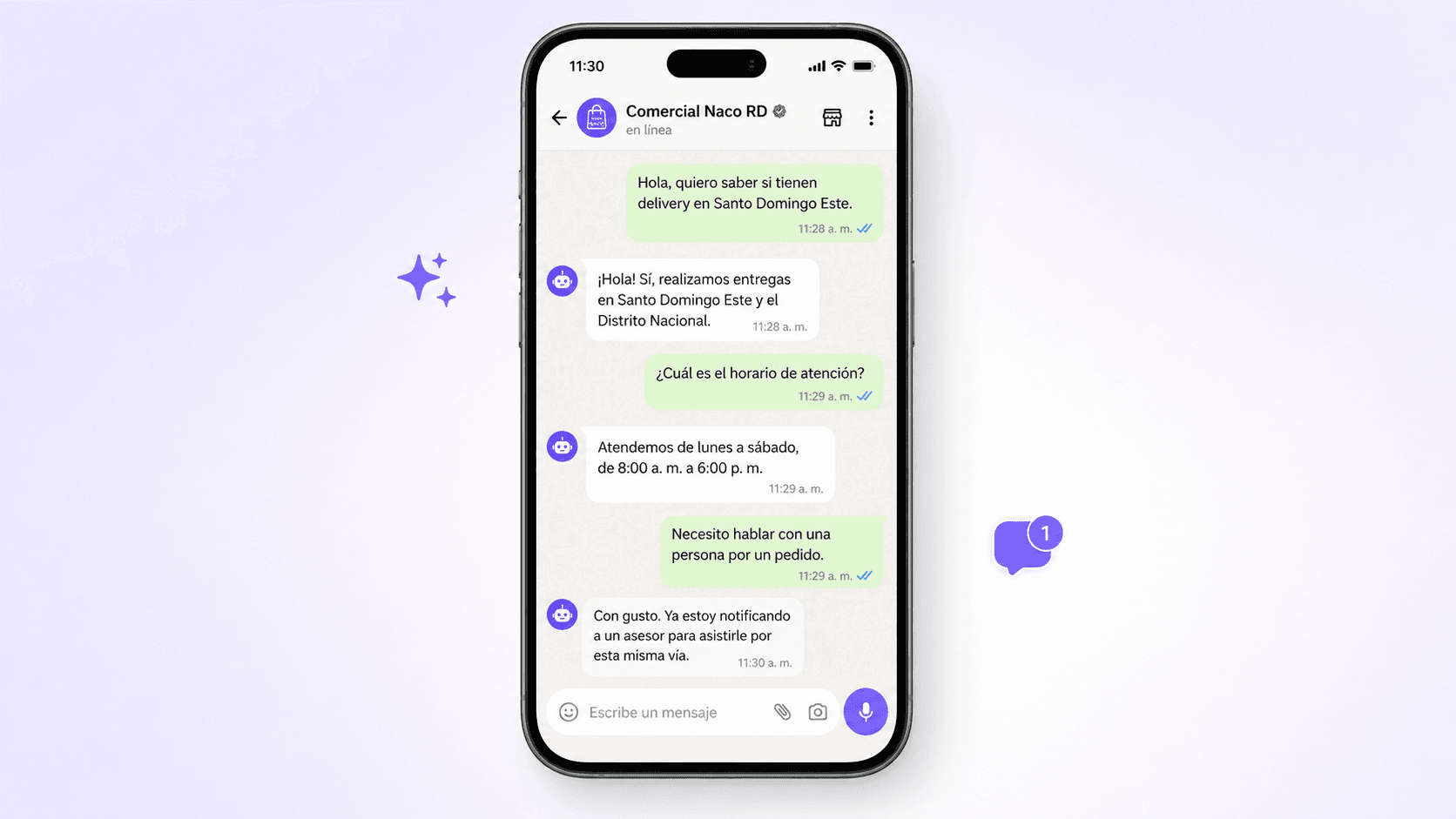 Chatbot de WhatsApp con IA en RD: qué sí puede hacer por su negocio