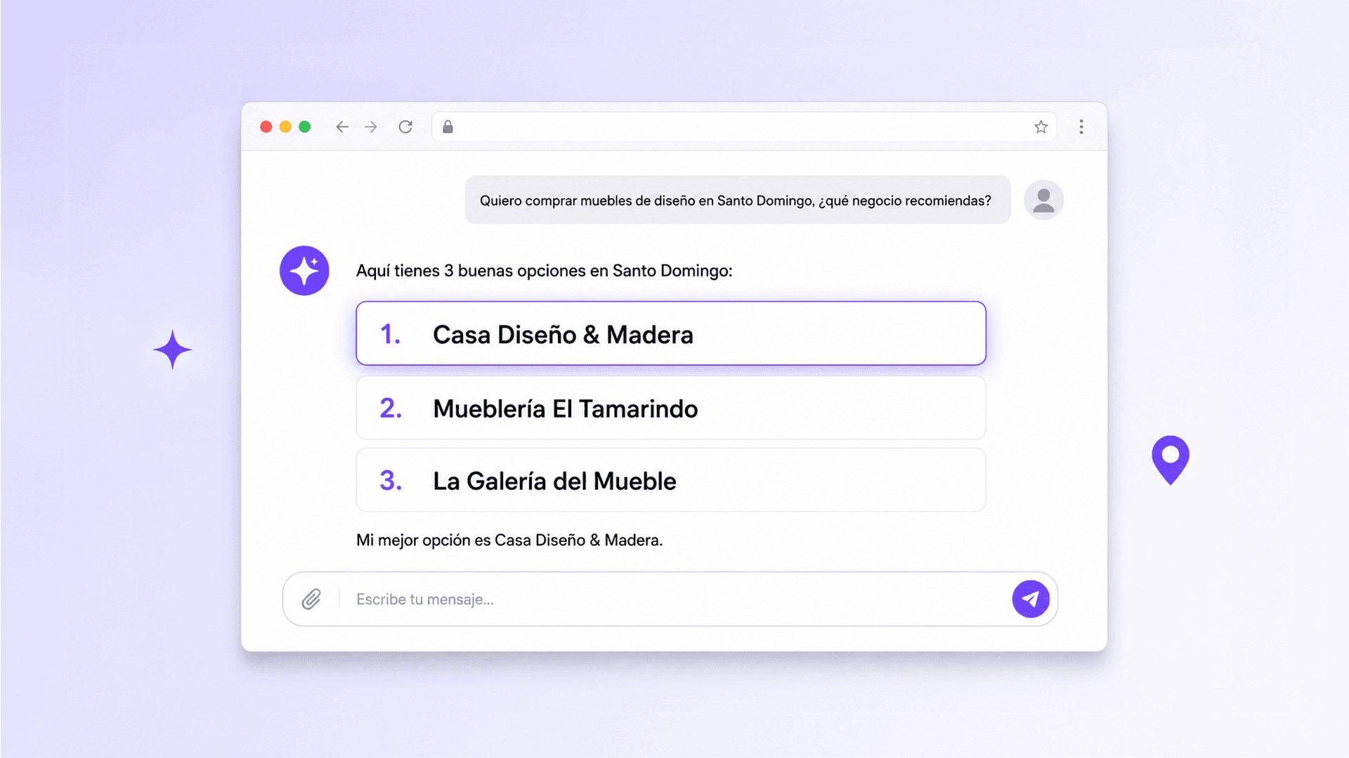 ¿Su negocio aparece cuando le preguntan a la inteligencia artificial?