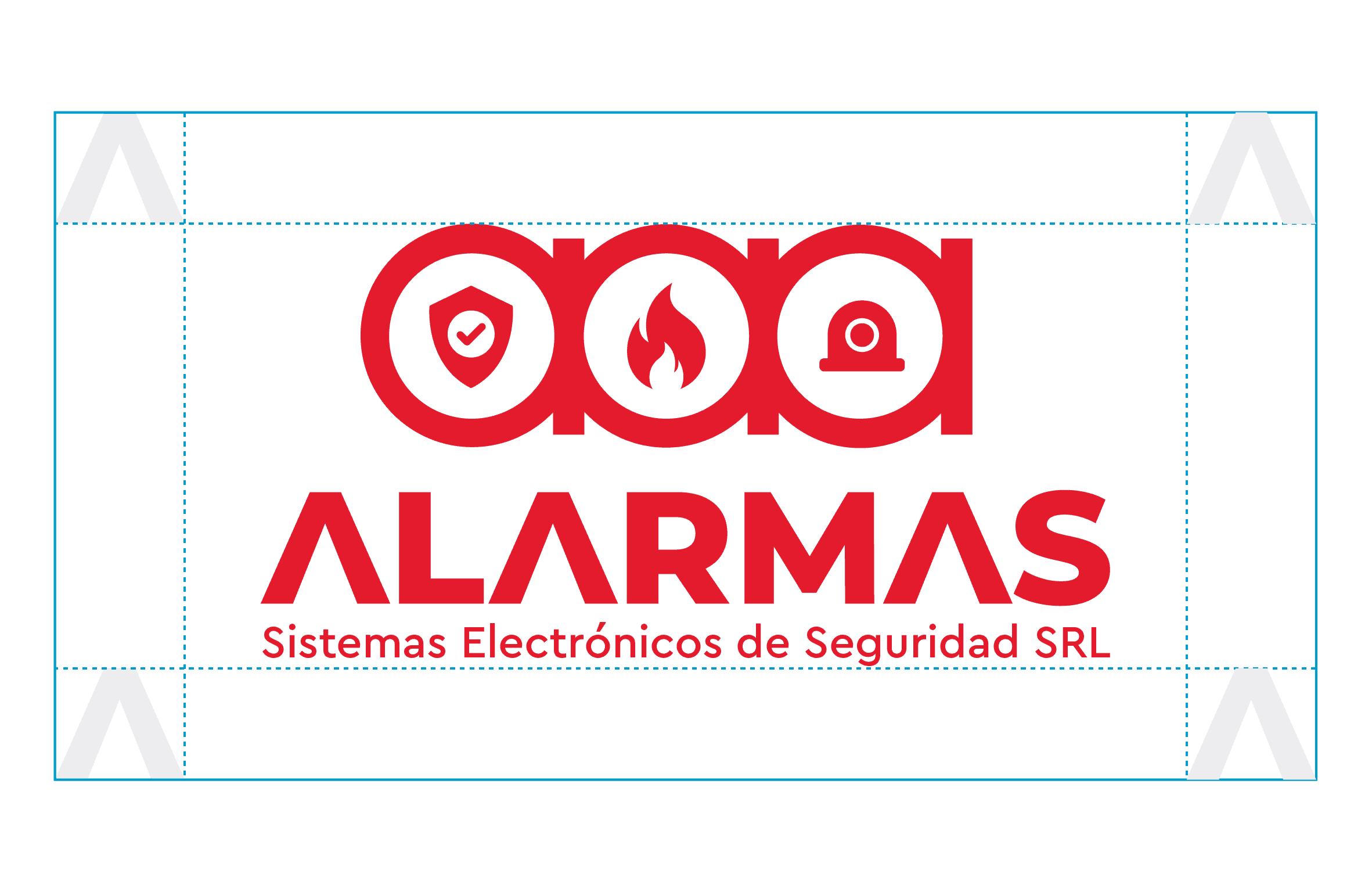 Logotipo definitivo de Alarmas AAA