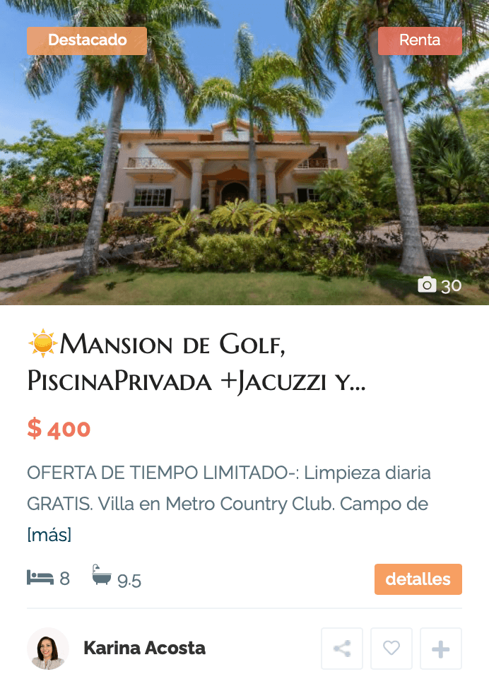 Versión móvil del sitio de Bellamar