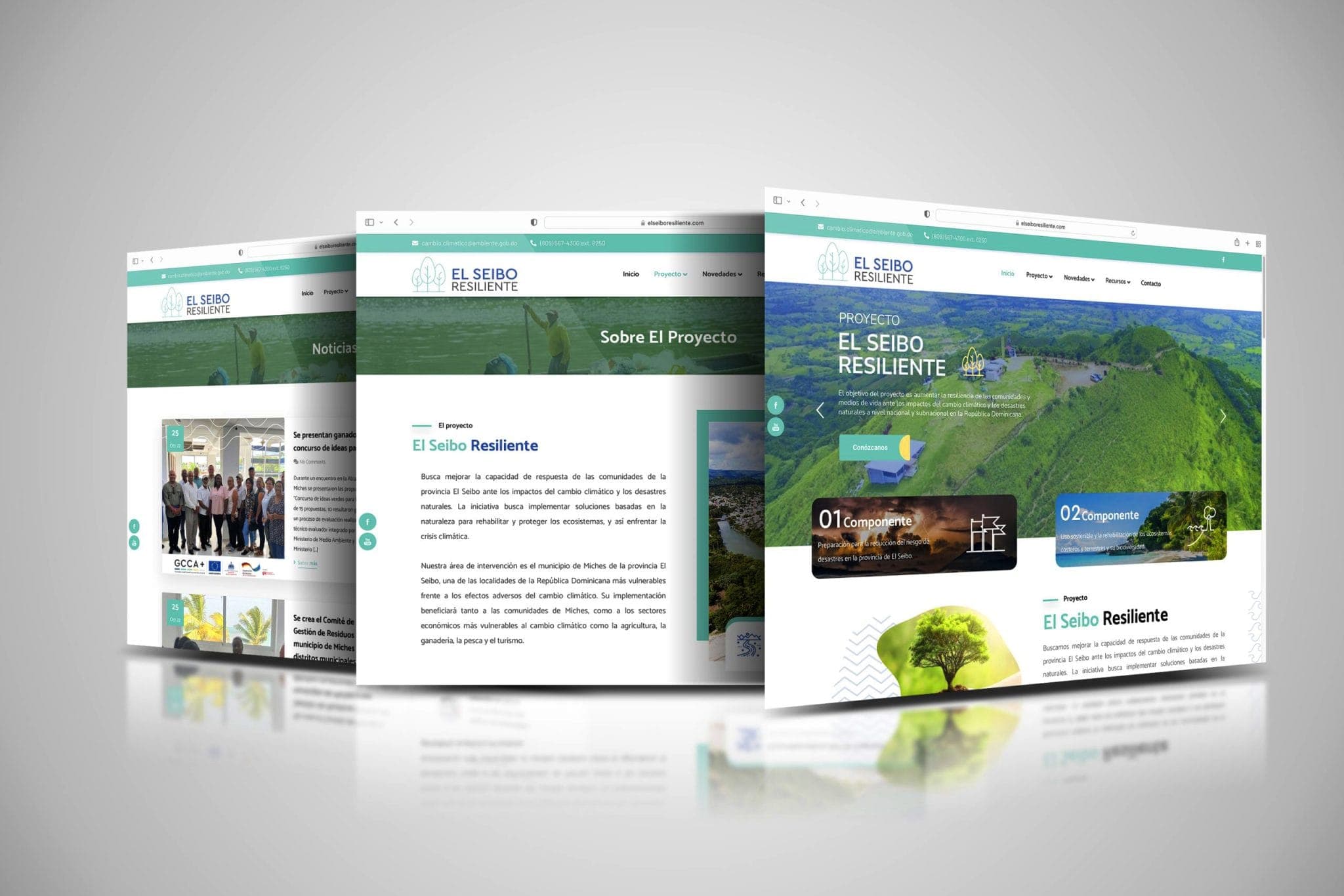 Sitio web de El Seibo Resiliente