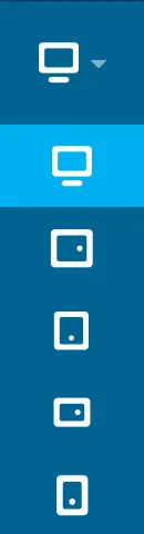 Selector de dispositivos responsive en WP Bakery