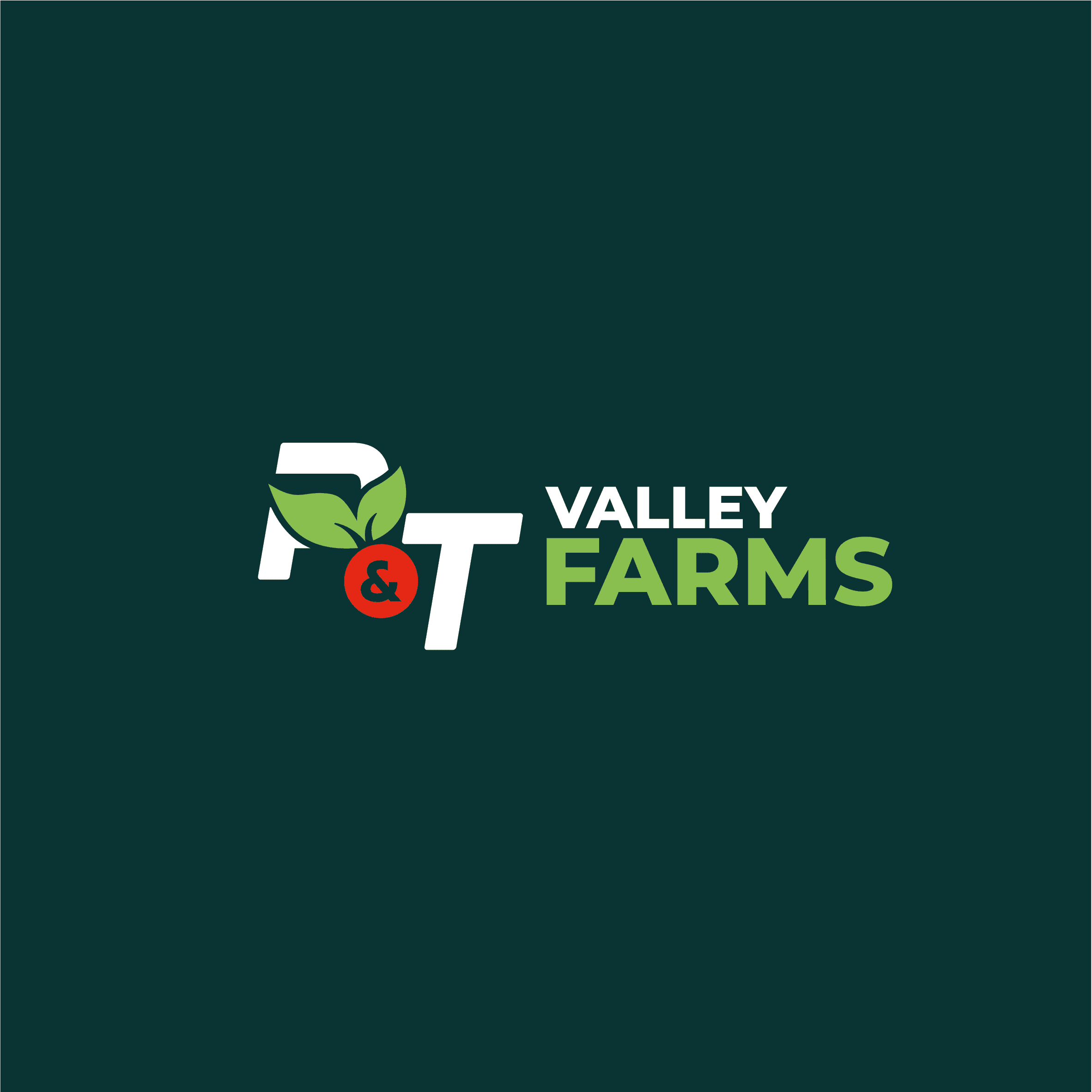 Propuesta de logotipo 2 para P&T Valley Farms