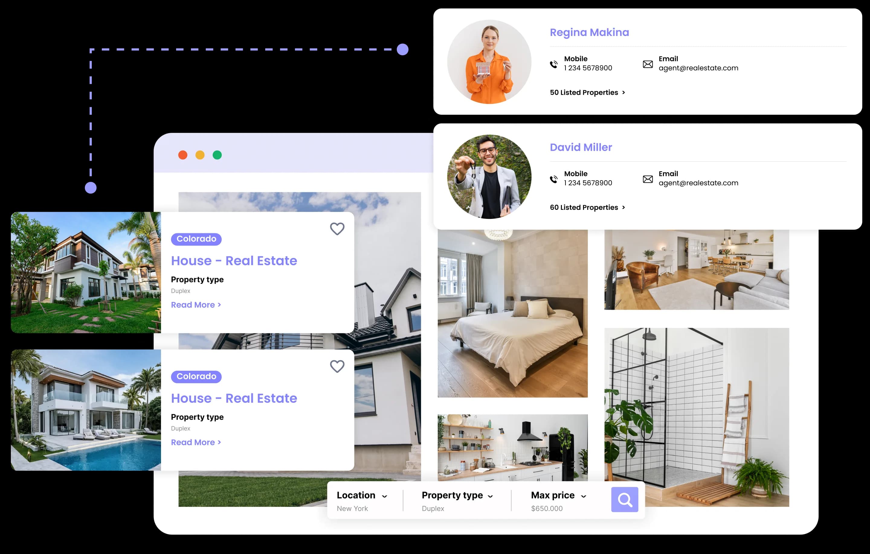 A real estate business that captures buyers online