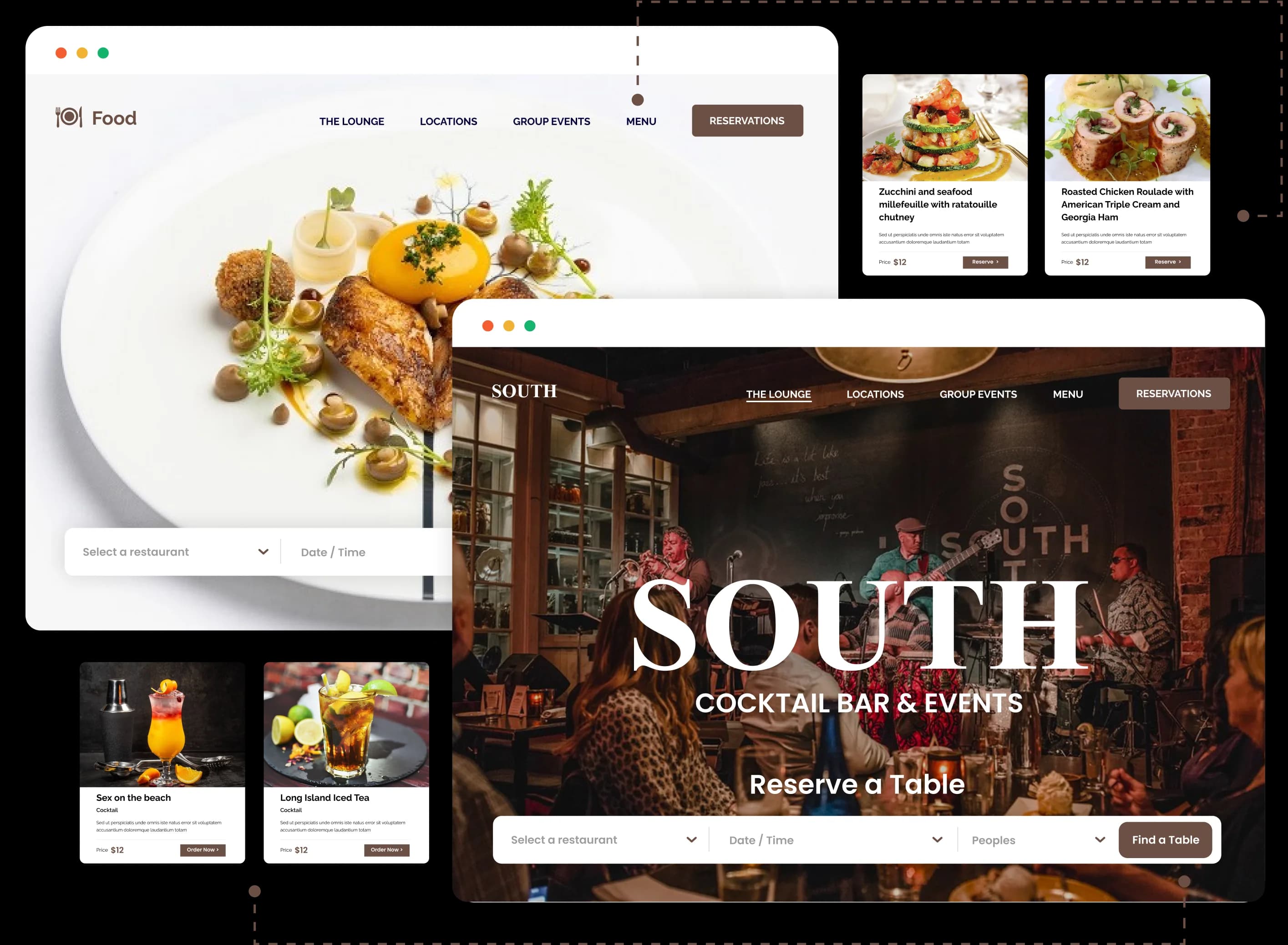 Web development for food and beverage businesses