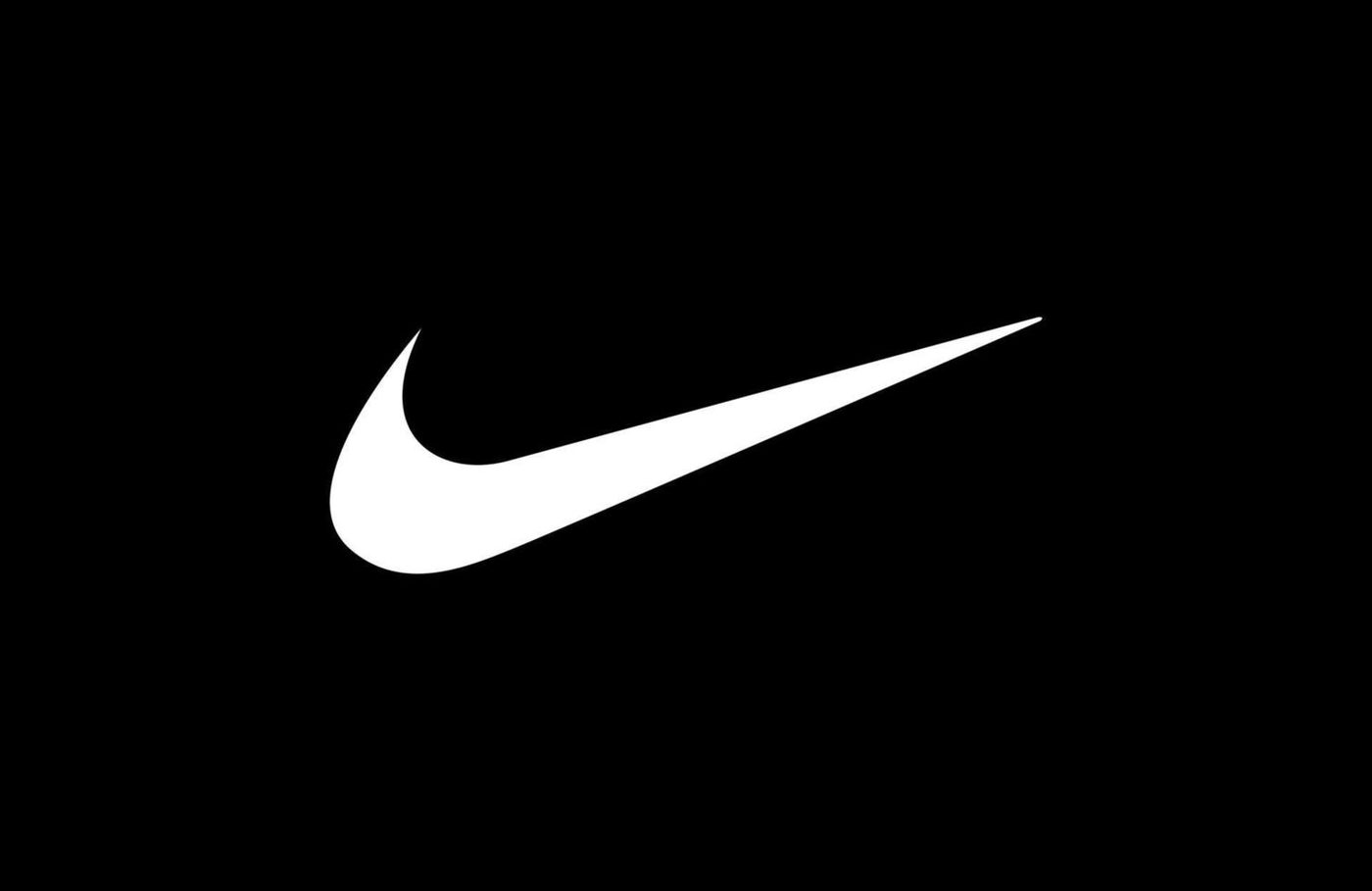 El icónico logotipo del swoosh de nike