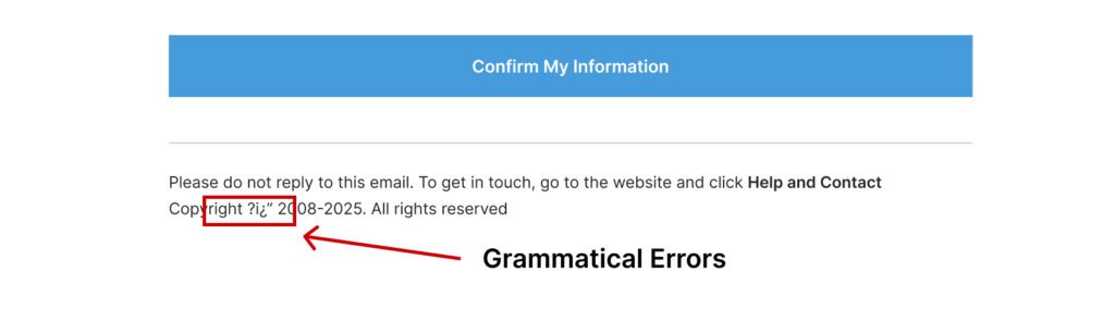 Errores gramaticales