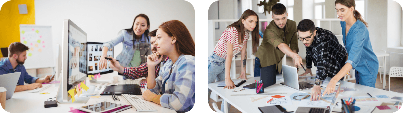 - agencia creativa - agency team - web design