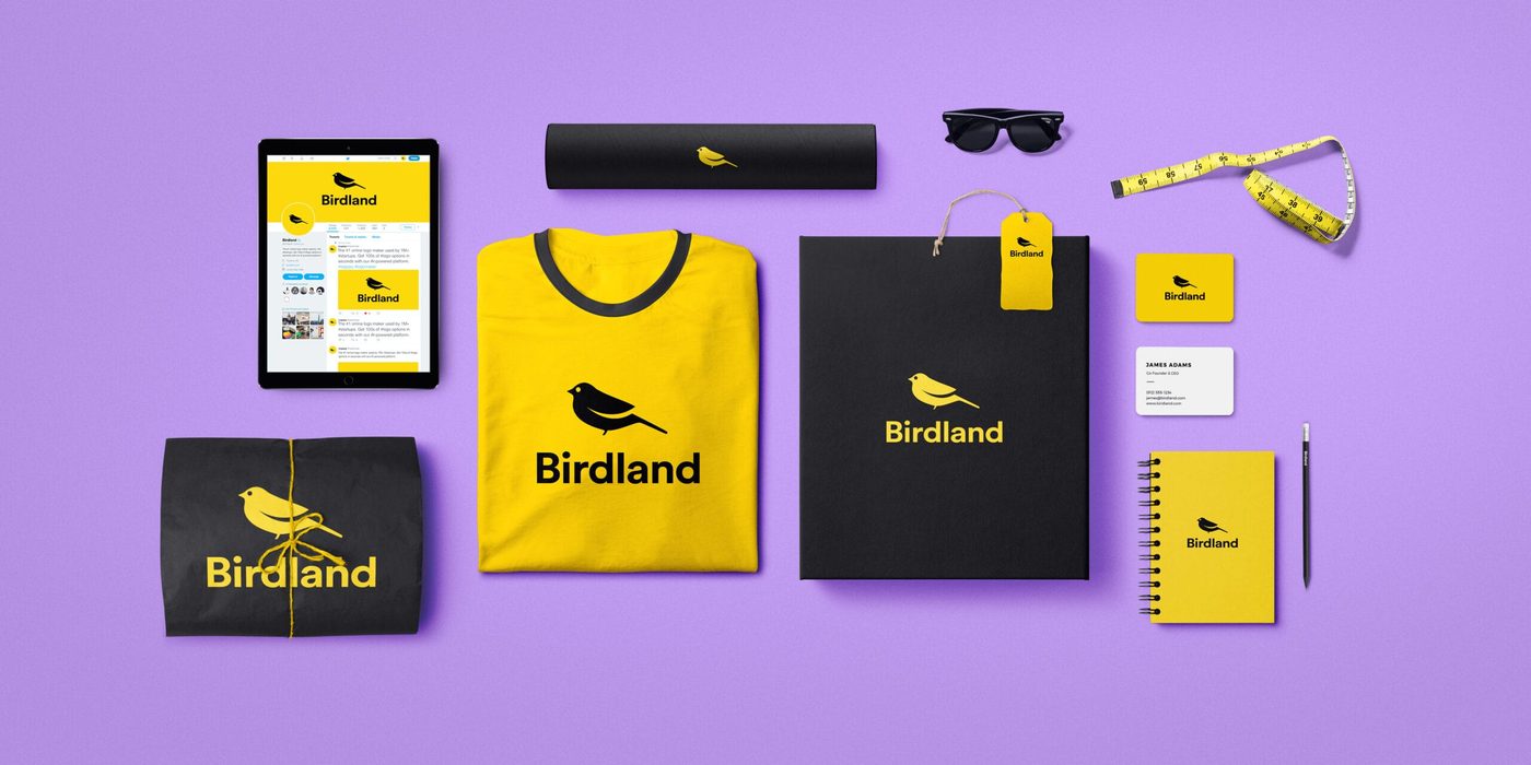 - brand identity - birdland banner scaled 1 - web design