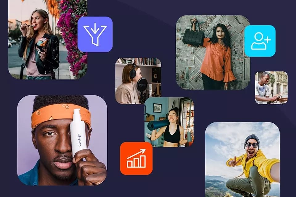 - branding - choosing the right influencers - ux/ui