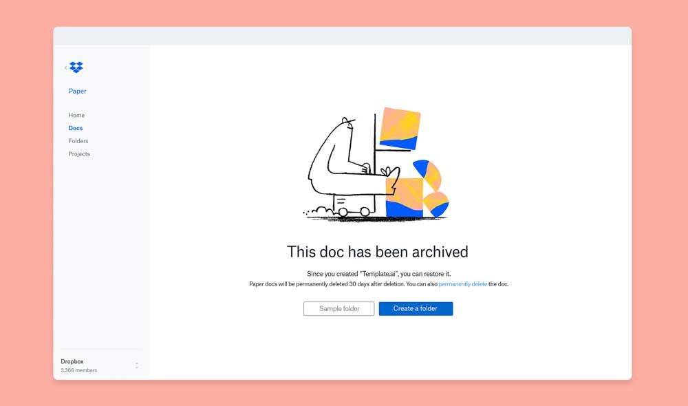 - visual - ilustraciones dropbox 4 - branding