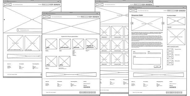 - diseño - wireframe 1 - branding