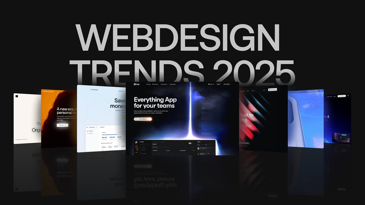 Tendencias de diseño web 2025