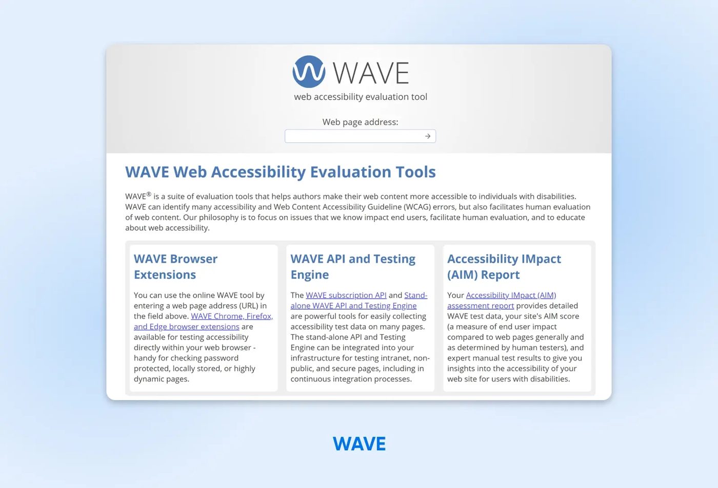 Herramienta de evaluación de la accesibilidad web
