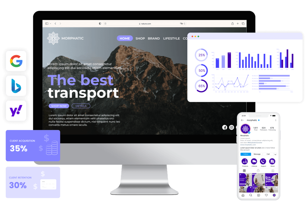 Morphatic home page