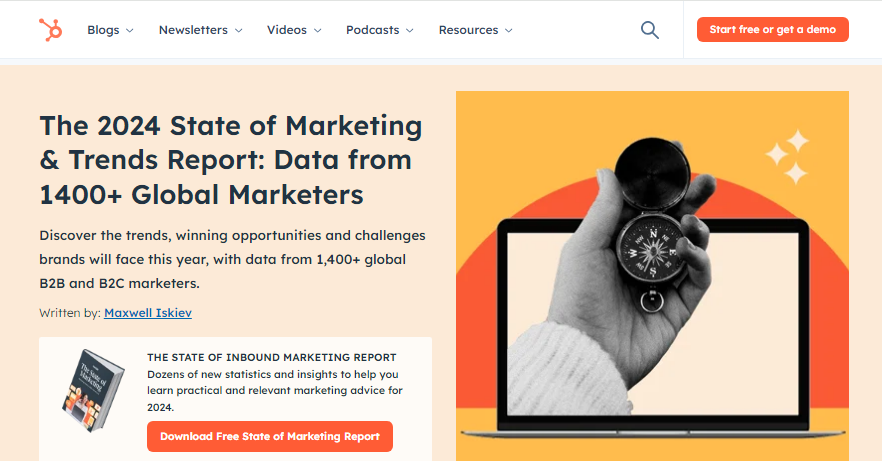 - seo - blog hubspot - web design