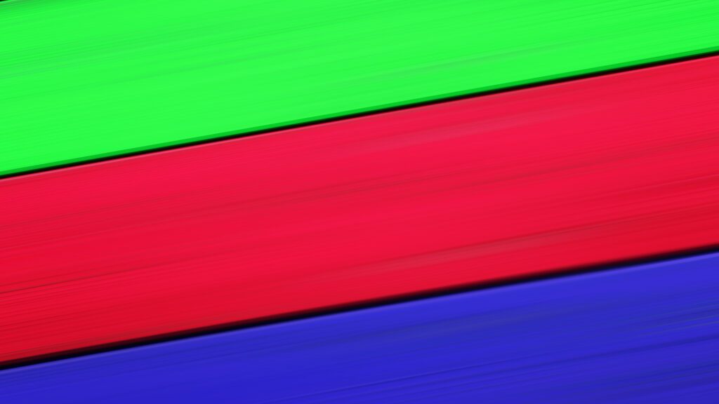 Red green blue