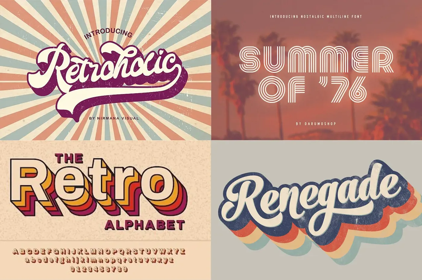 - tendencias tipográficas - retro - ux/ui