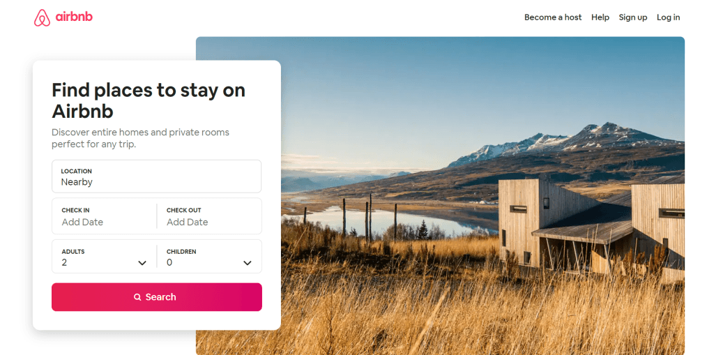 Landing page title example