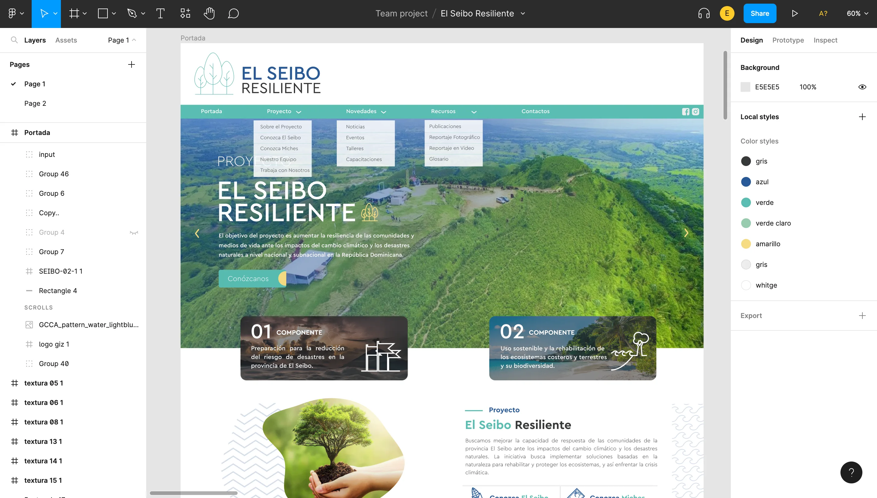 El Seibo Resiliente - El Seibo Resiliente - Yzzy Agency - Web Design Ui design