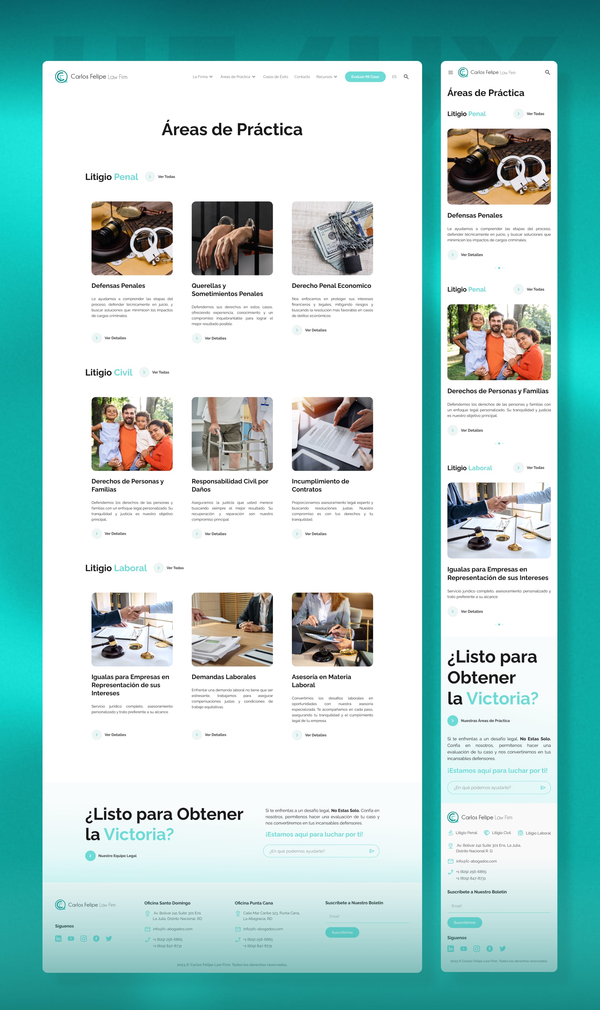 Carlos Felipe Law Firm - Carlos Felipe Law Firm - Web Design - carlos felipe law firm - service page c - ux/ui