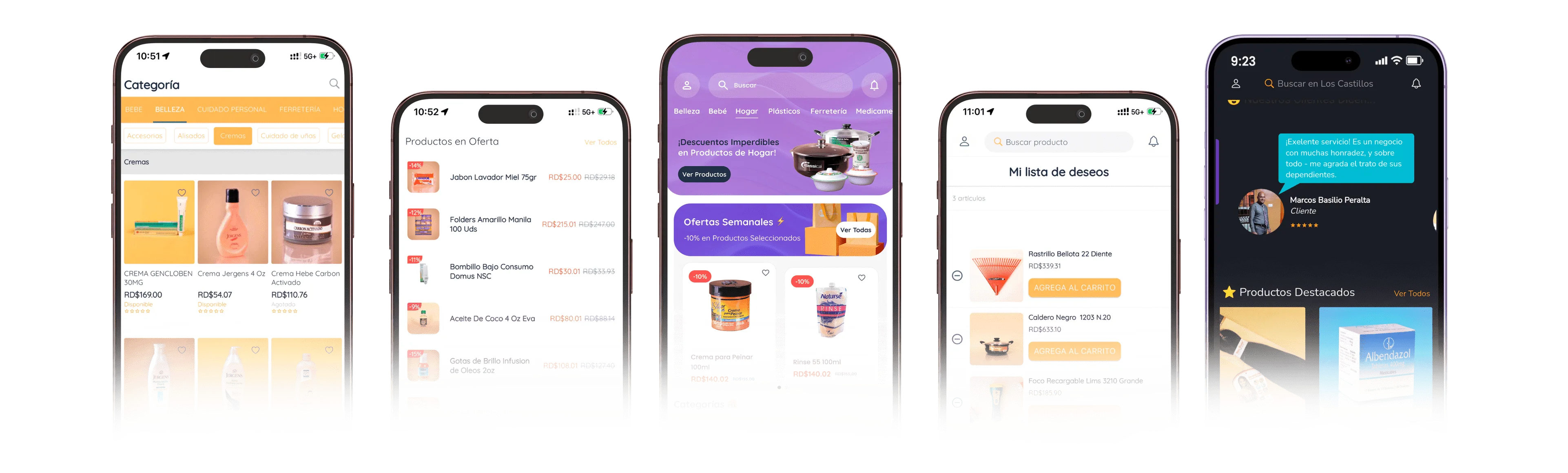 Los Castillos - Los Castillos - Yzzy Agency - Web Design - los castillos - mobile app los castillos 1 - yzzy agency - digital agency