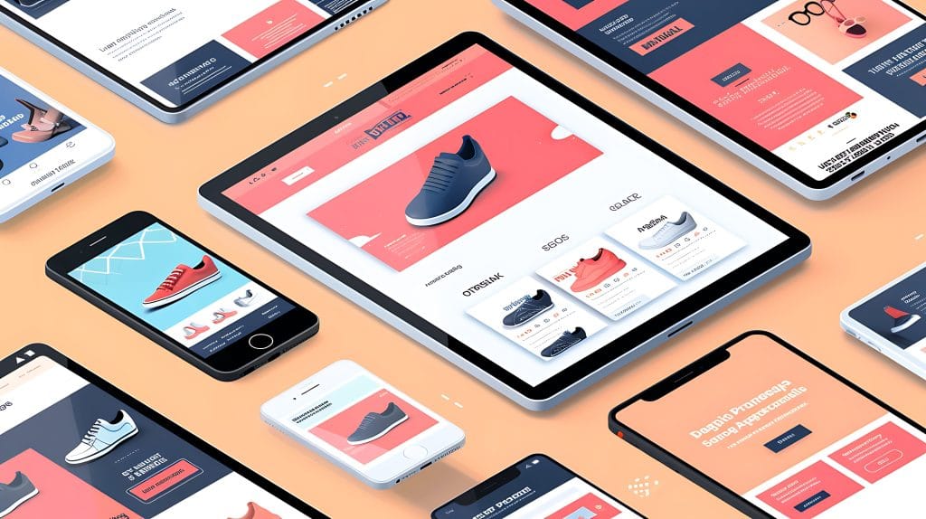 - clics - smart phone displays collection shoes display 1 - web design