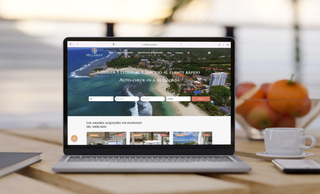 Hostelería - Diseño Web Para Hosteleria - Ux/Ui - diseño web para hosteleria - bellamar - ui/ux