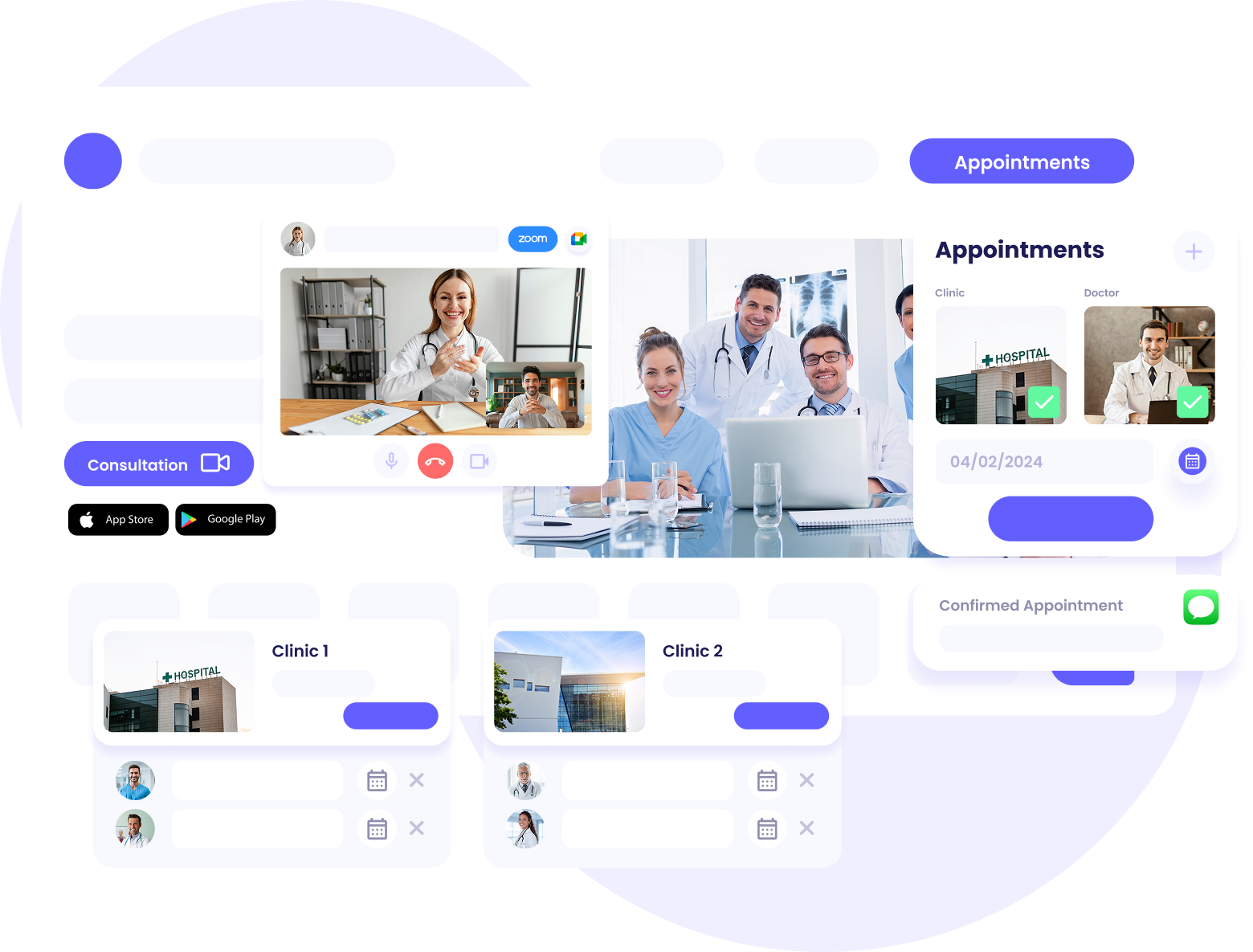 Medicina/Salud - Diseño Web Medicina - Ui/Ux - diseño web medicina - were the bridge to your clinics digital future - ui/ux