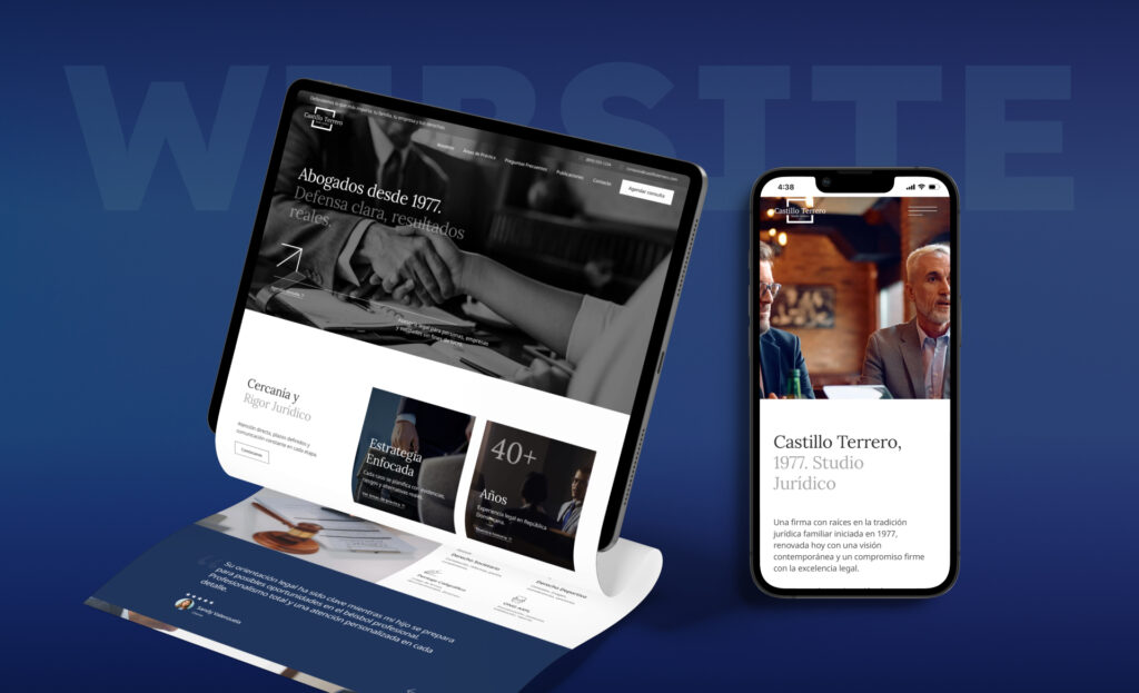 - bufete de abogados - portada castillo terrero 1 - ux/ui