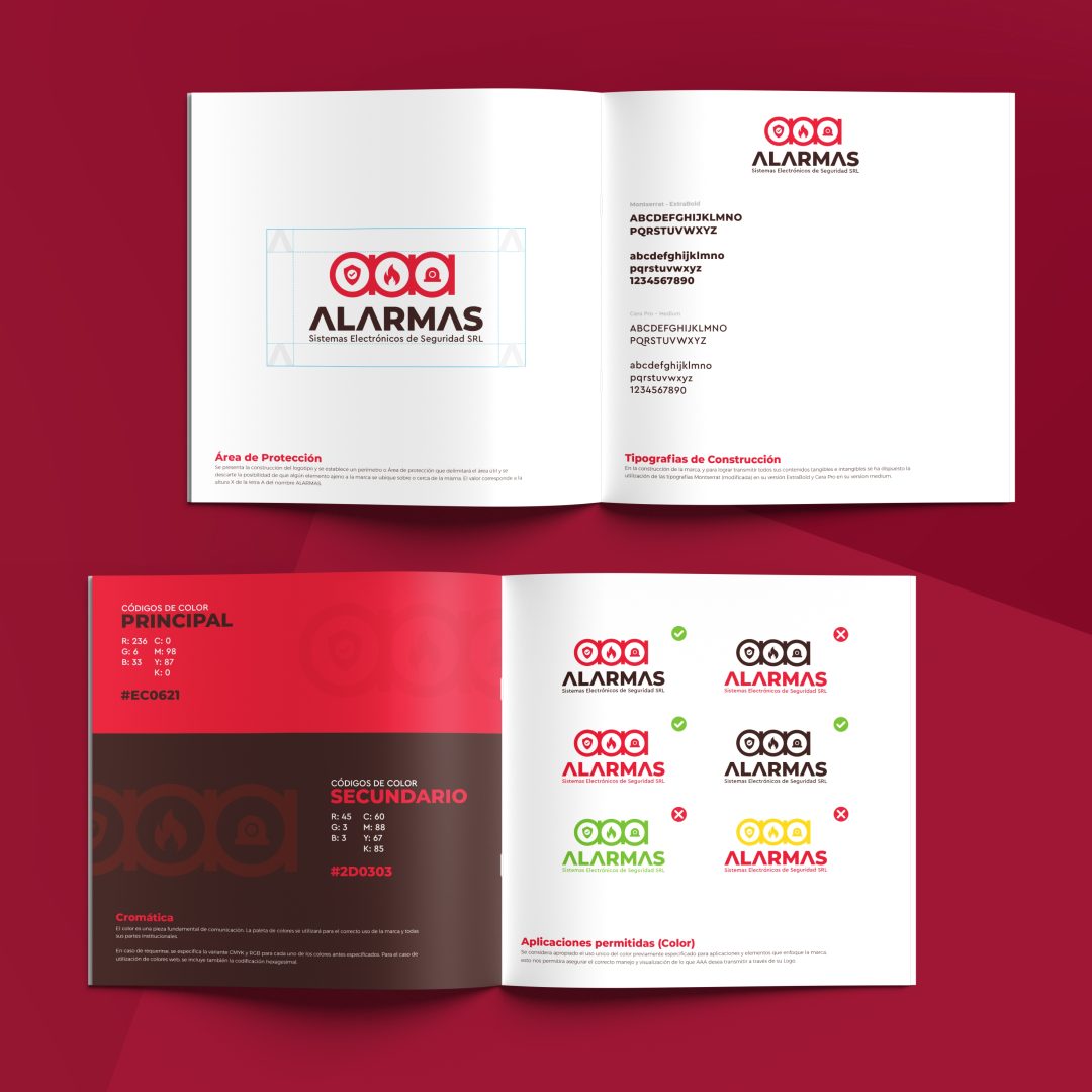 Aaa alarmas - brand book