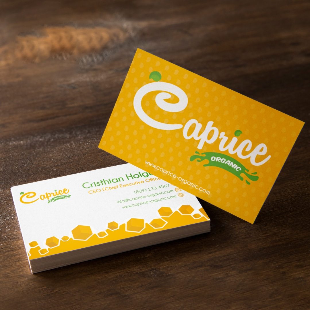Caprice organic - papelería