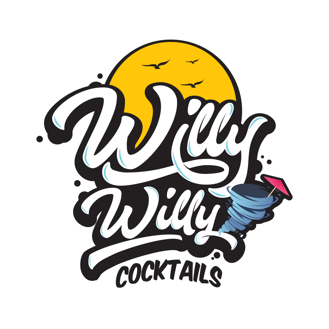 A logo for a bar